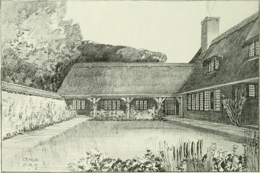 An illustration from Studio international, 1893, leaf 241