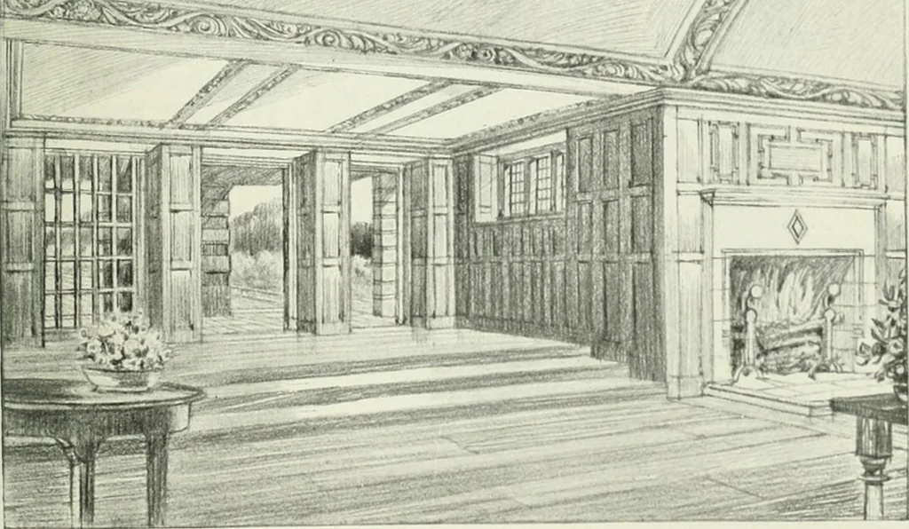 An illustration from Studio international, 1893, leaf 242