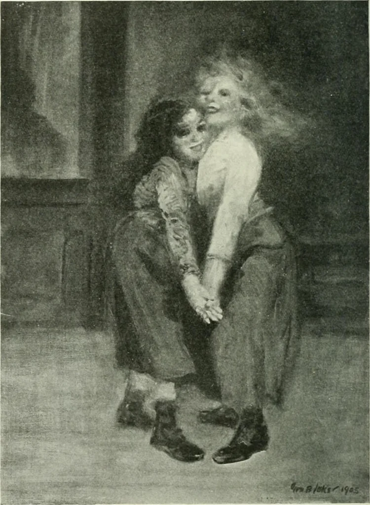 An illustration from Studio international, 1893, leaf 249