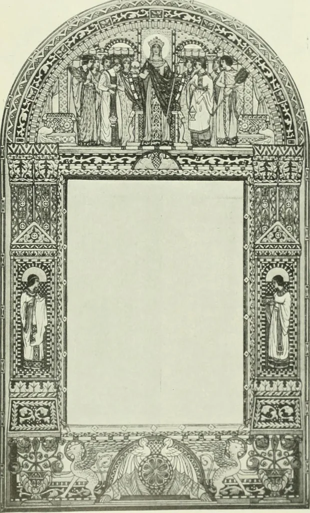 An illustration from Studio international, 1893, leaf 254