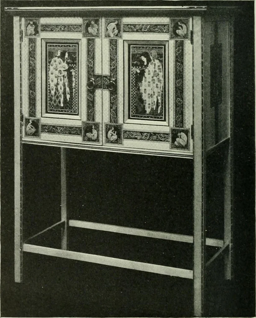 An illustration from Studio international, 1893, leaf 255