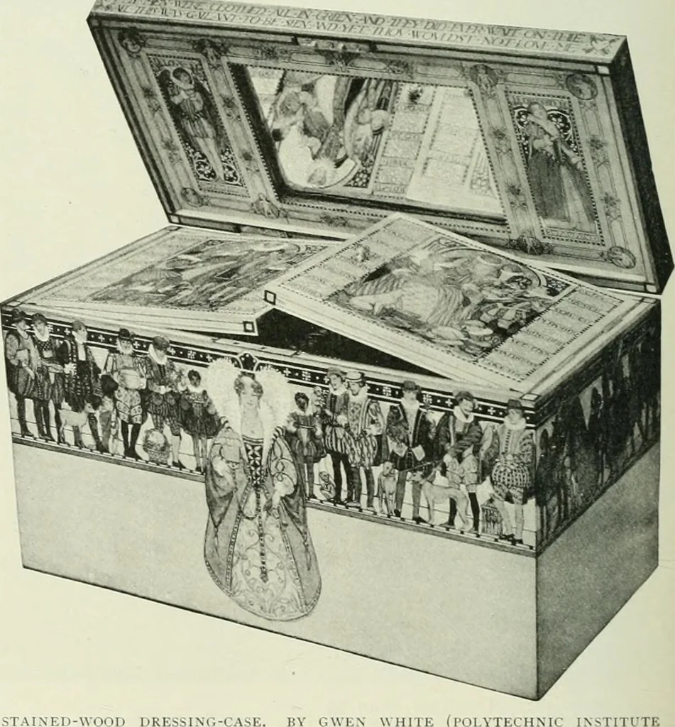An illustration from Studio international, 1893, leaf 257
