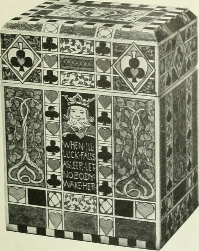An illustration from Studio international, 1893, leaf 258