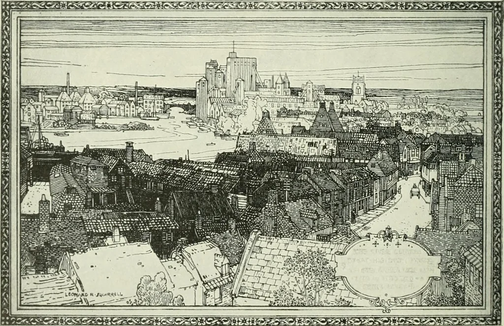 An illustration from Studio international, 1893, leaf 261