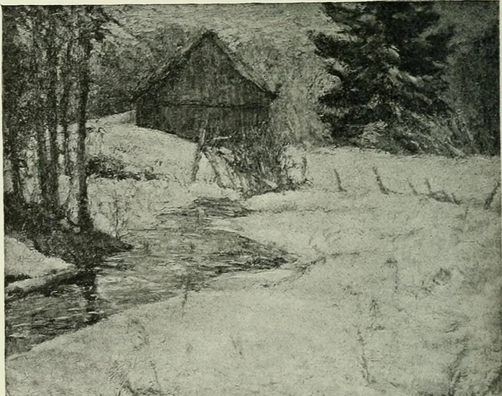 An illustration from Studio international, 1893, leaf 267