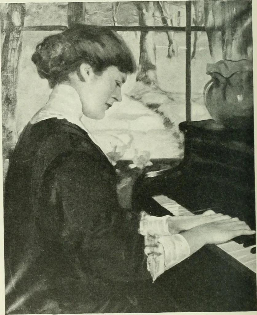 An illustration from Studio international, 1893, leaf 269