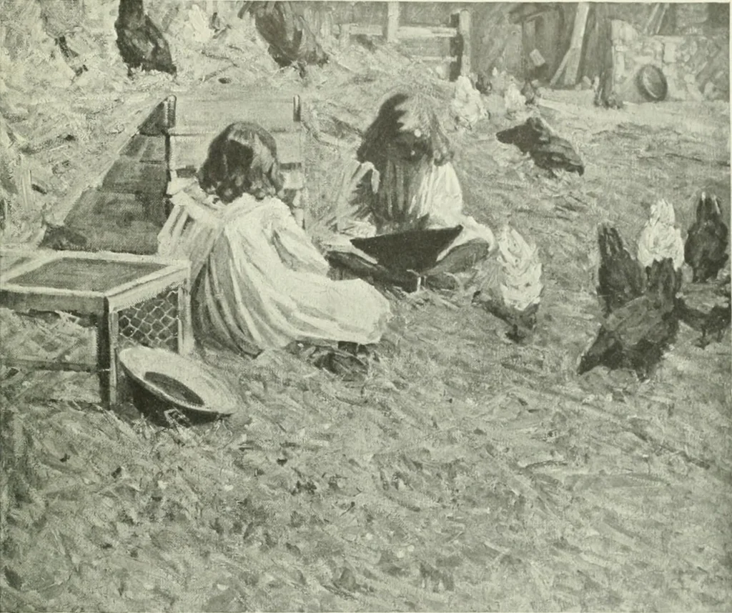 An illustration from Studio international, 1893, leaf 270