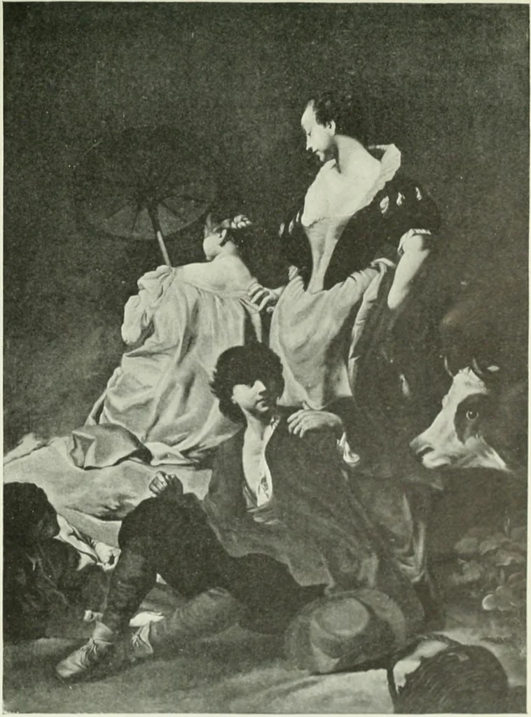 An illustration from Studio international, 1893, leaf 290