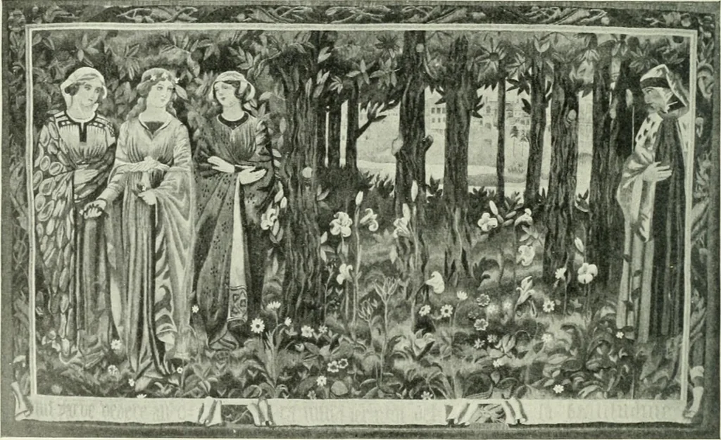 An illustration from Studio international, 1893, leaf 293