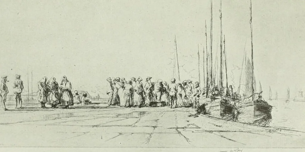 An illustration from Studio international, 1893, leaf 30