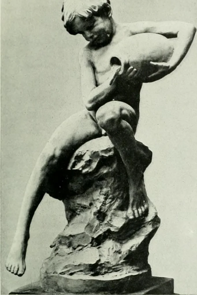 An illustration from Studio international, 1893, leaf 36