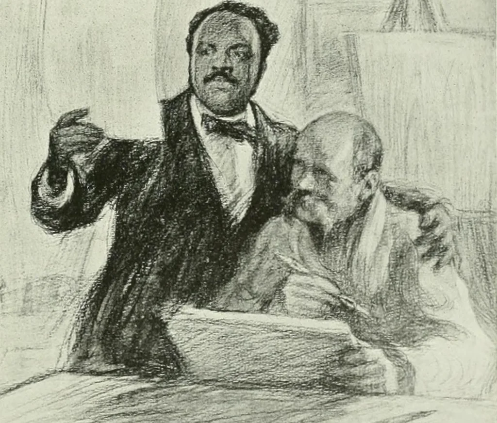 An illustration from Studio international, 1893, leaf 66