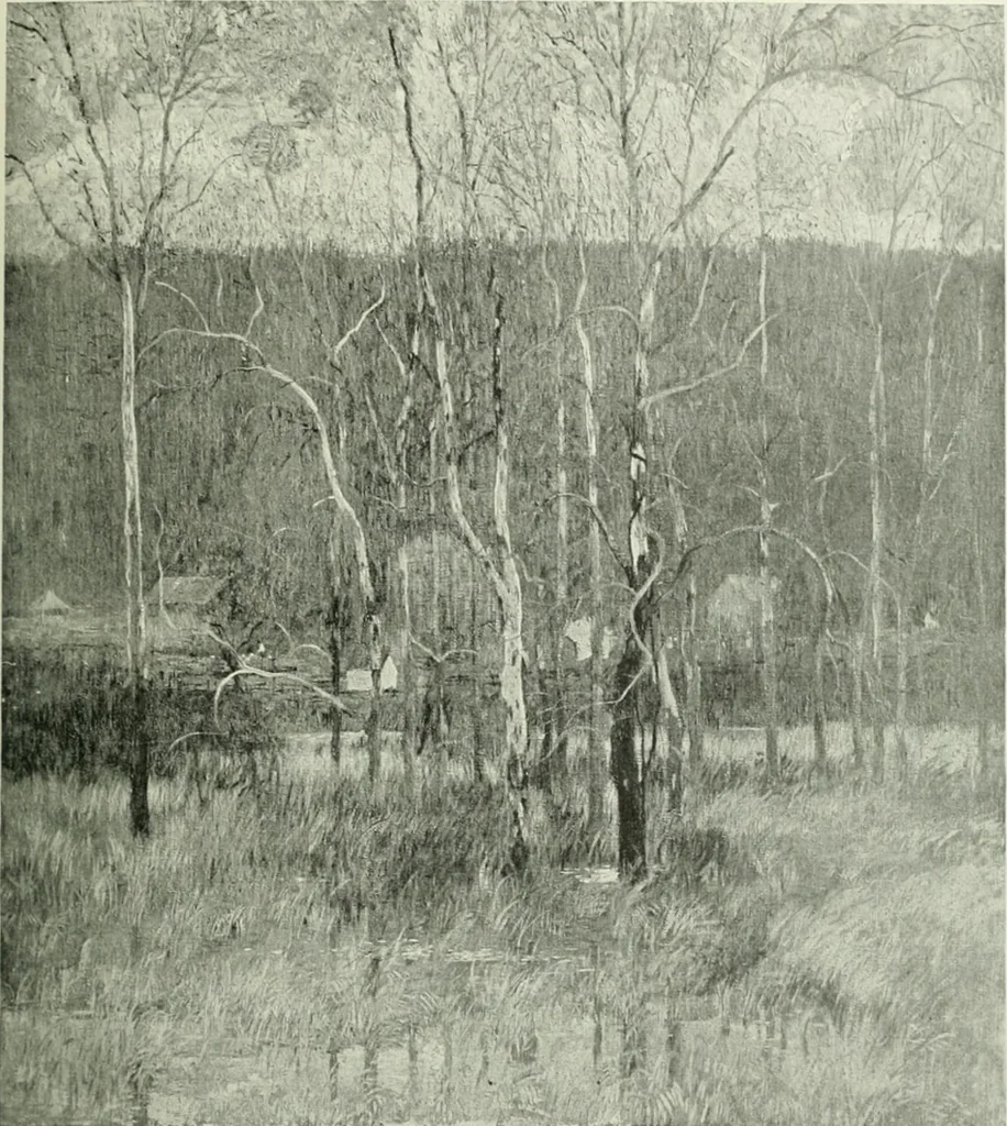 An illustration from Studio international, 1893, leaf 72