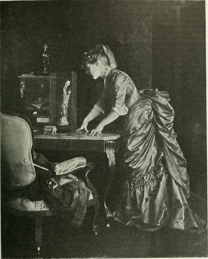 An illustration from Studio international, 1893, leaf 74