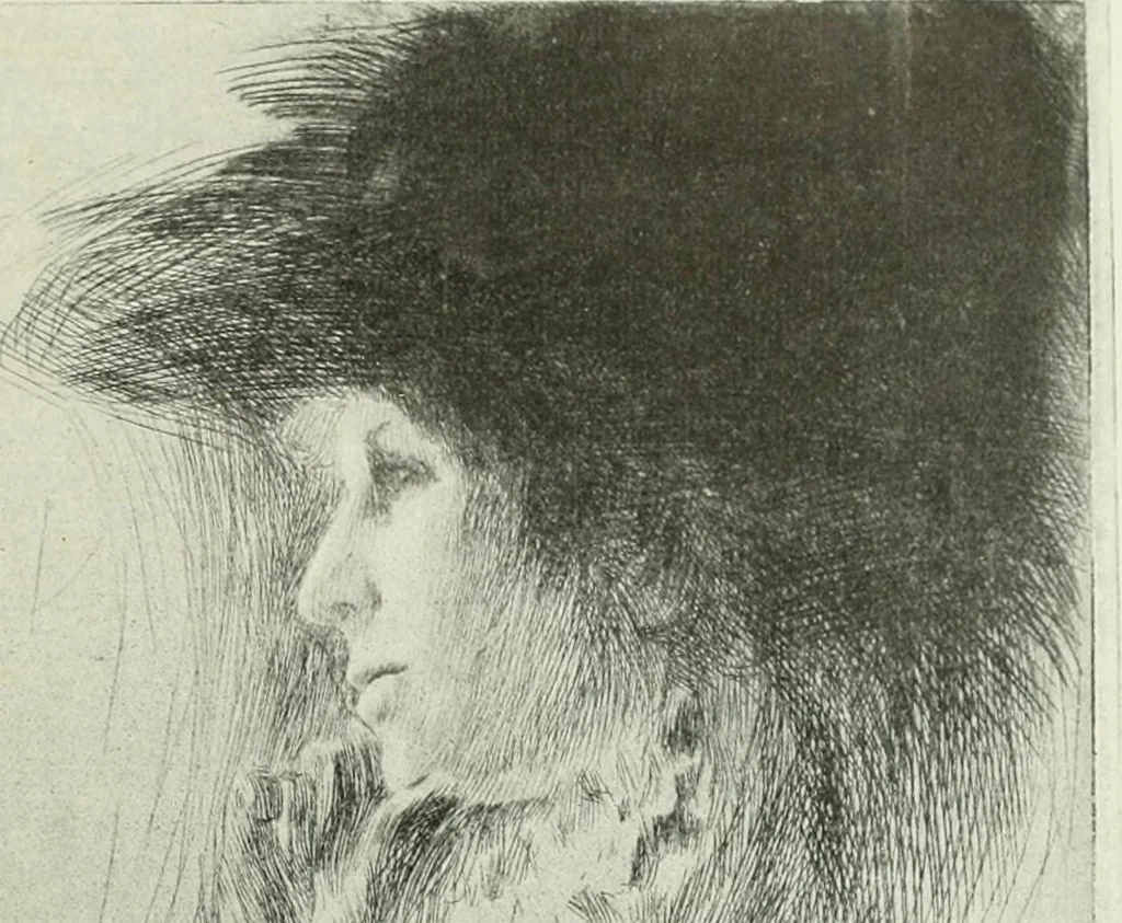 An illustration from Studio international, 1893, leaf 78
