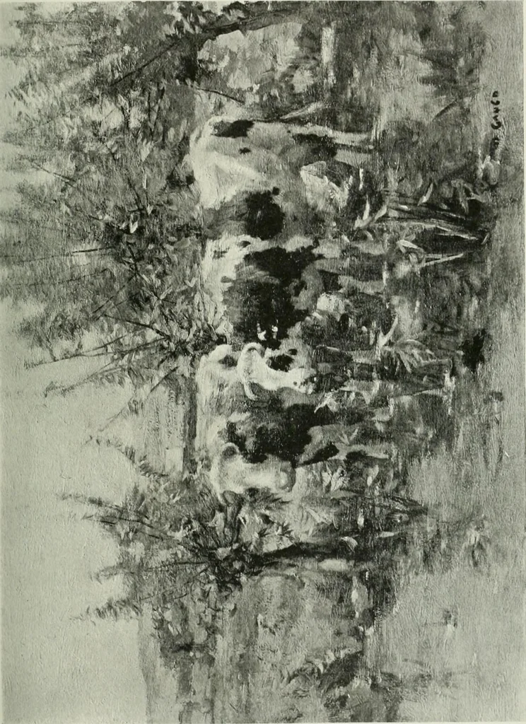 An illustration from Studio international, 1893, leaf 110