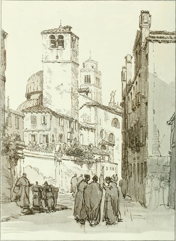 An illustration from Studio international, 1893, leaf 119