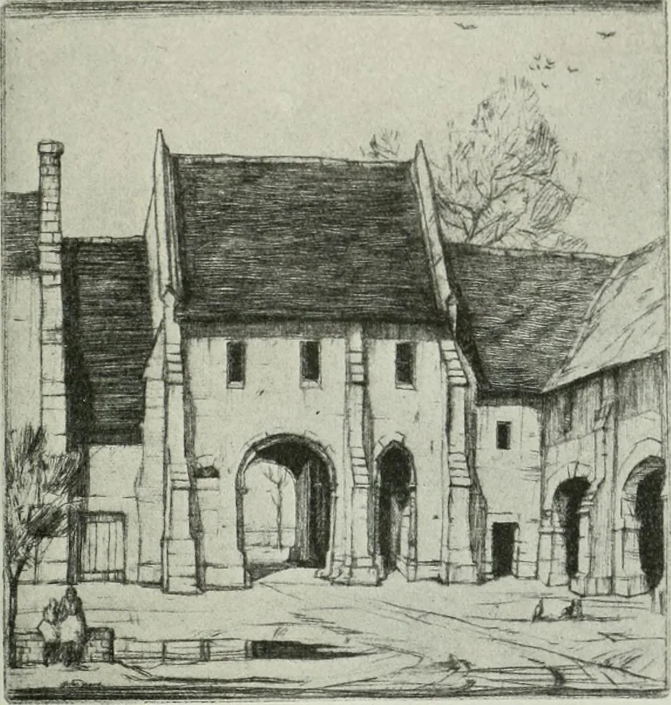 An illustration from Studio international, 1893, leaf 130