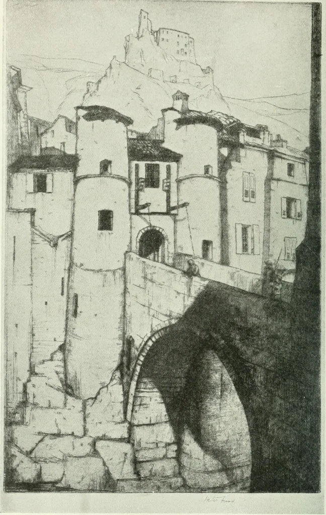 An illustration from Studio international, 1893, leaf 133