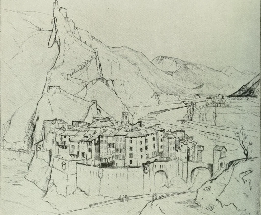 An illustration from Studio international, 1893, leaf 135