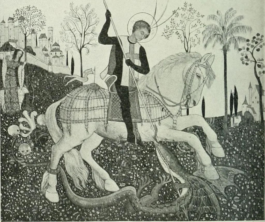 An illustration from Studio international, 1893, leaf 143