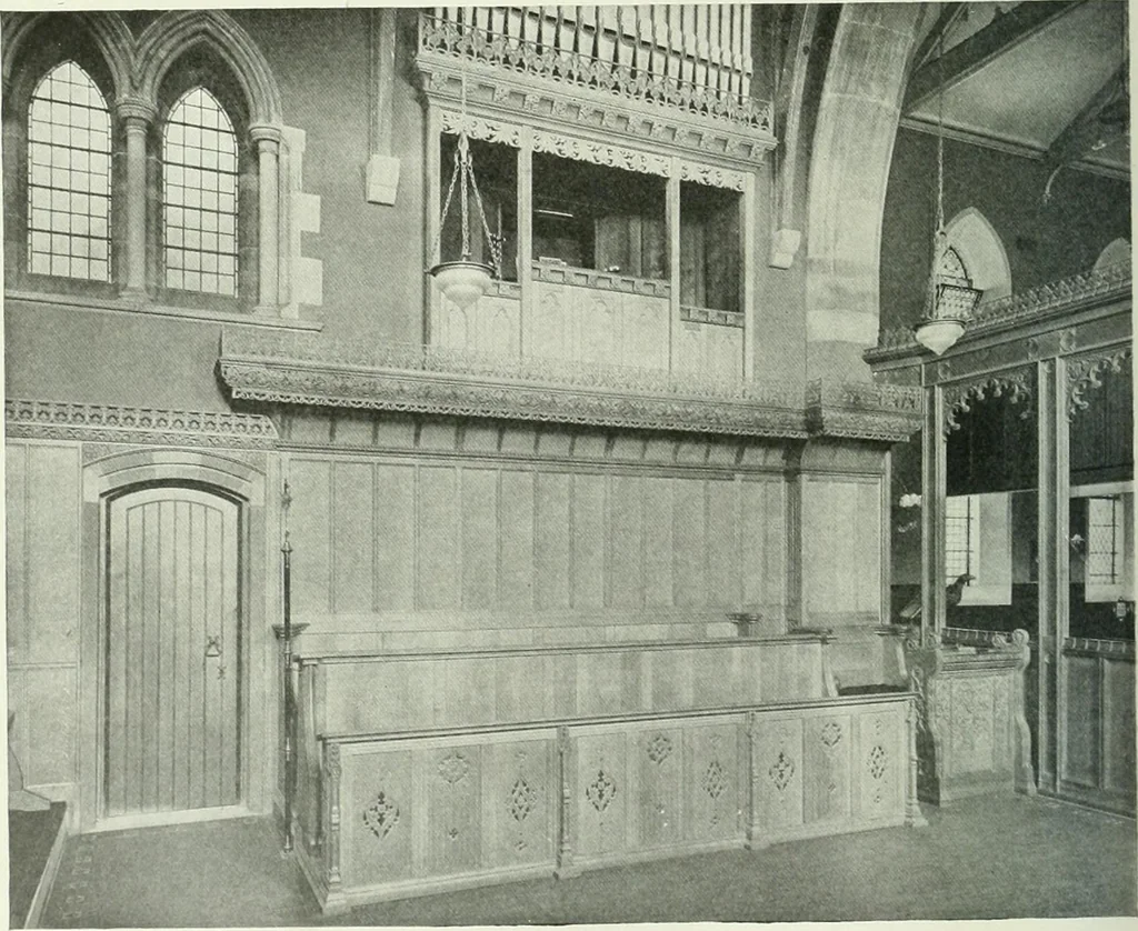 An illustration from Studio international, 1893, leaf 145