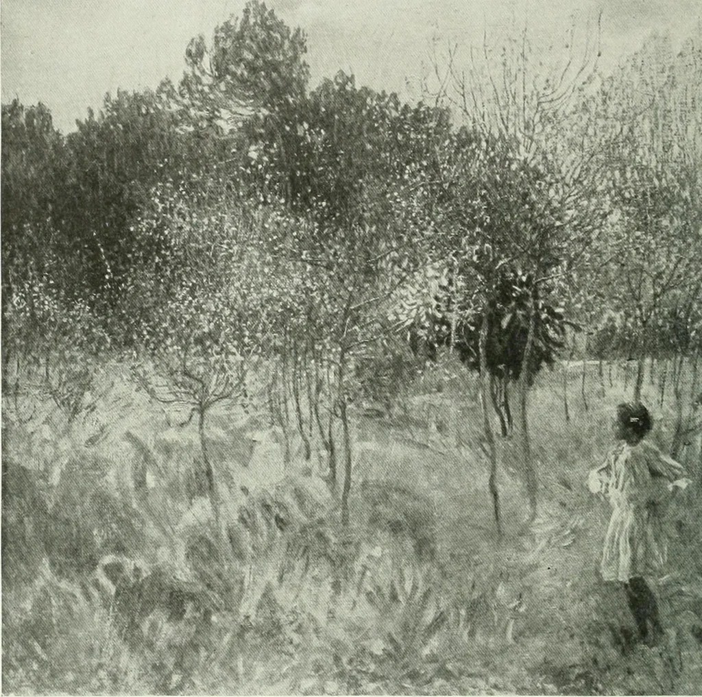 An illustration from Studio international, 1893, leaf 149