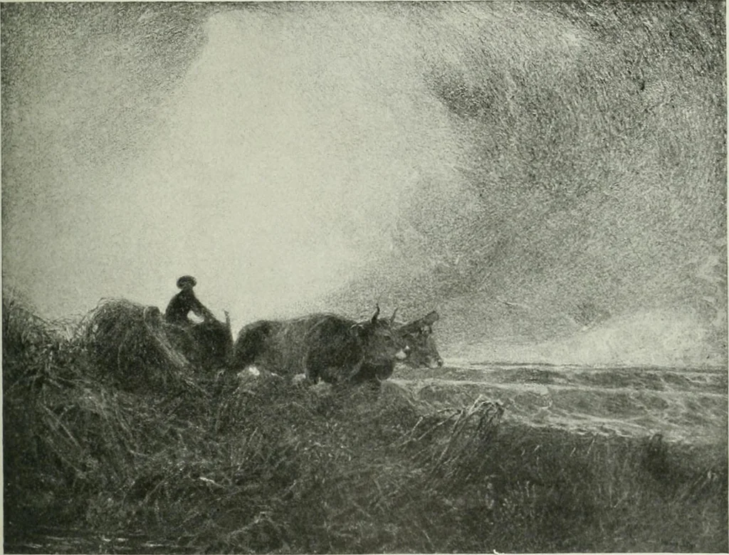 An illustration from Studio international, 1893, leaf 150