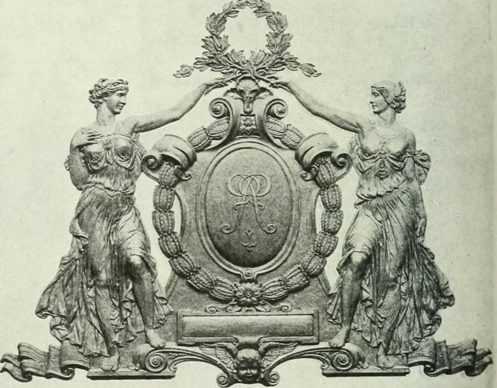An illustration from Studio international, 1893, leaf 195