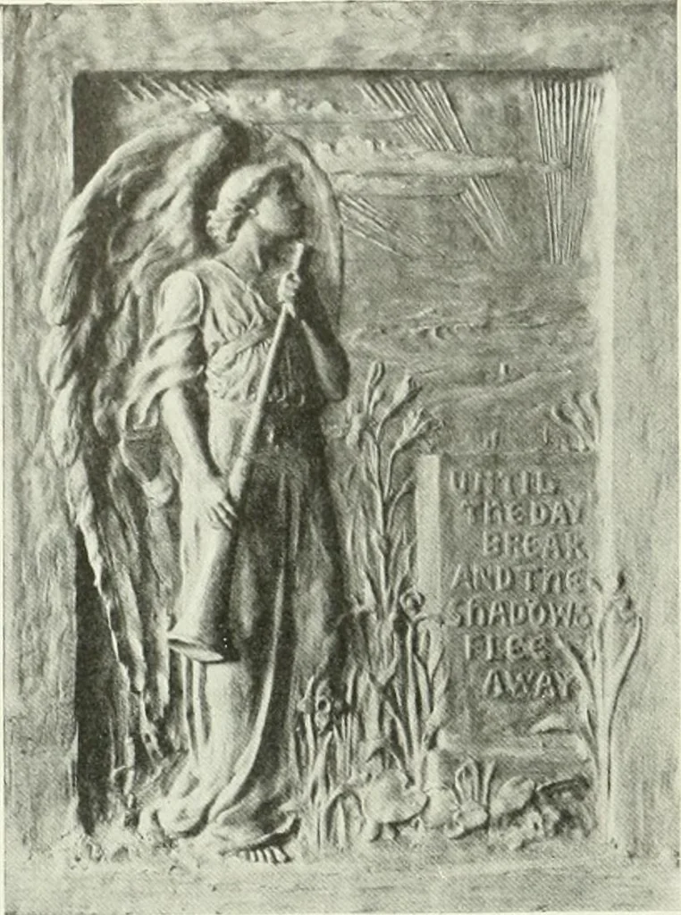 An illustration from Studio international, 1893, leaf 199