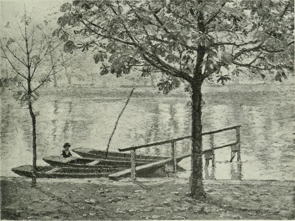 An illustration from Studio international, 1893, leaf 204