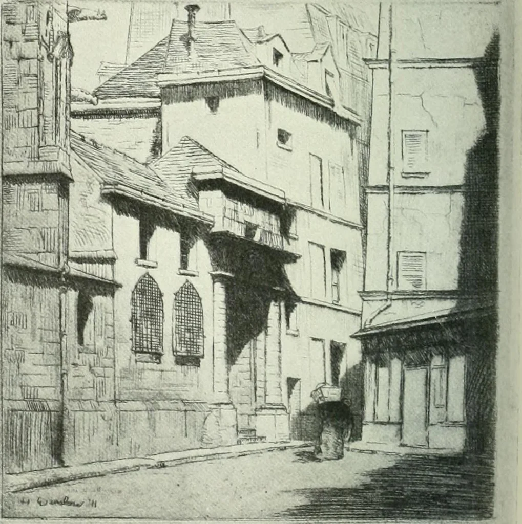 An illustration from Studio international, 1893, leaf 213