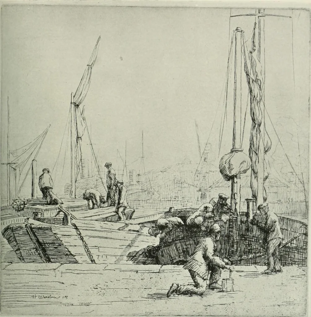 An illustration from Studio international, 1893, leaf 214