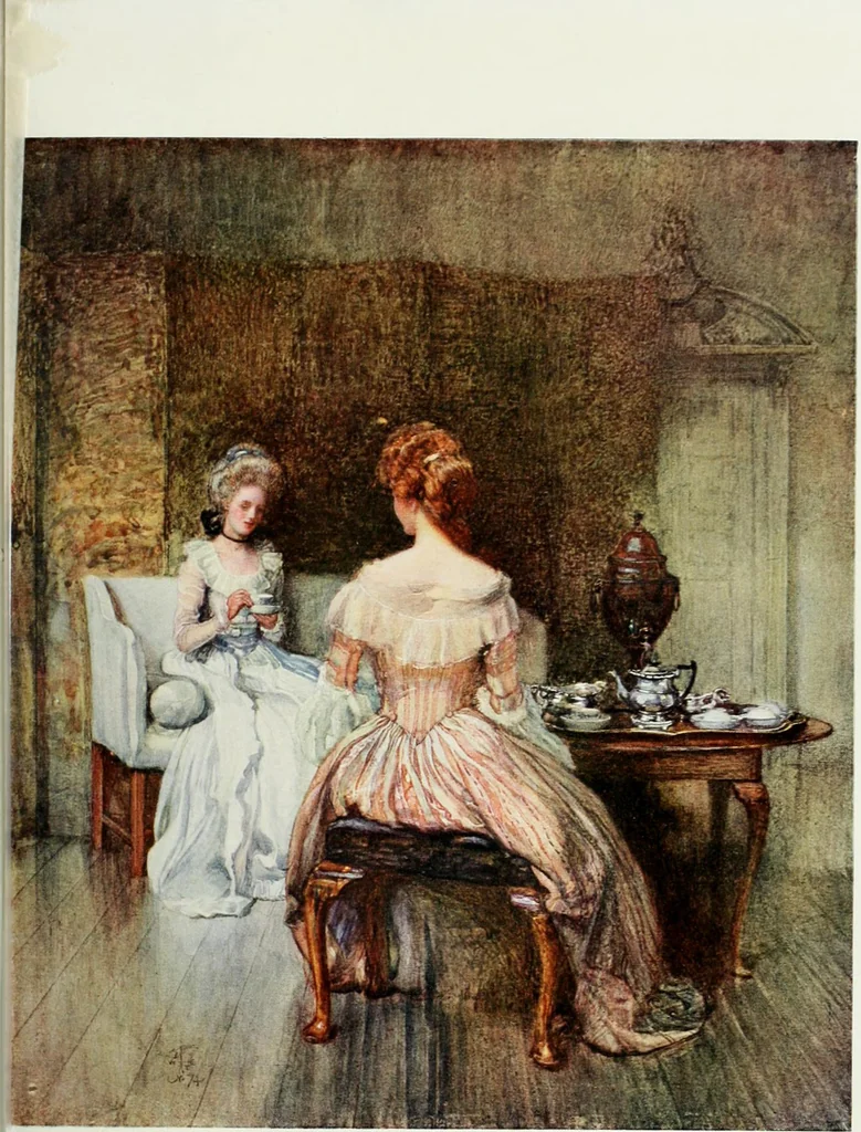 An illustration from Studio international, 1893, leaf 216