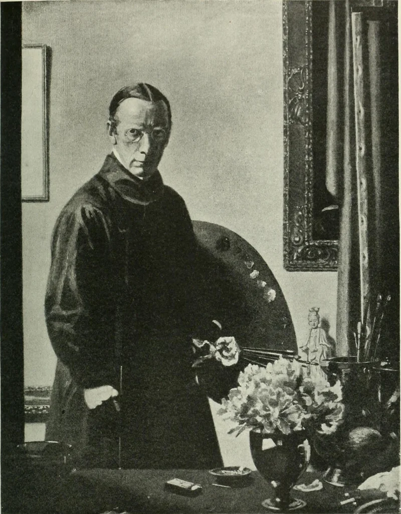 An illustration from Studio international, 1893, leaf 218