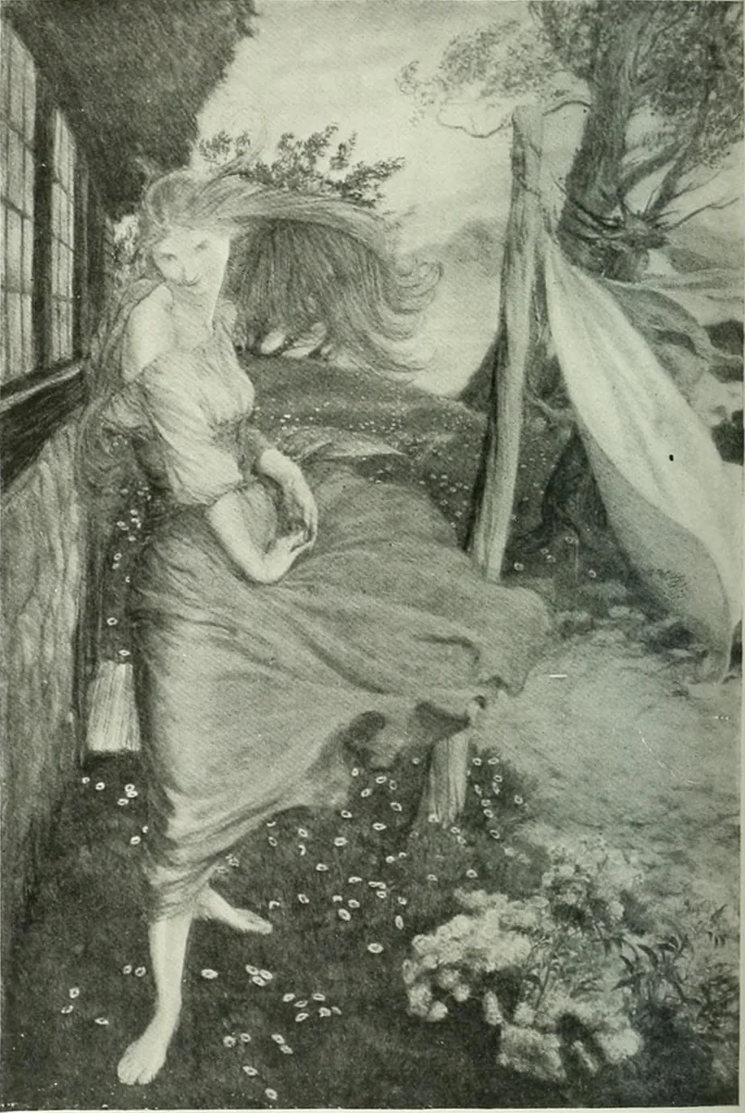 An illustration from Studio international, 1893, leaf 219
