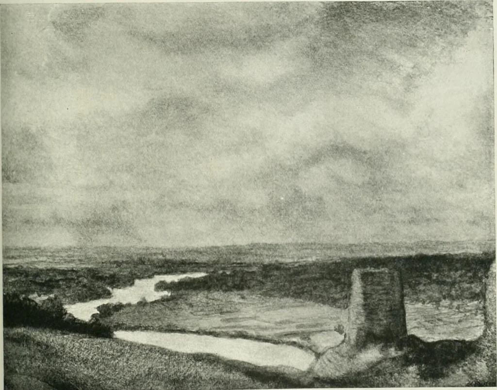 An illustration from Studio international, 1893, leaf 232