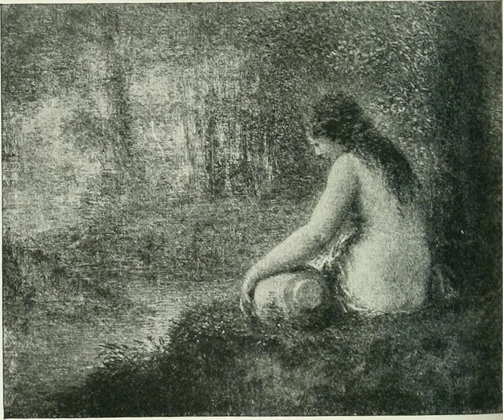 An illustration from Studio international, 1893, leaf 239