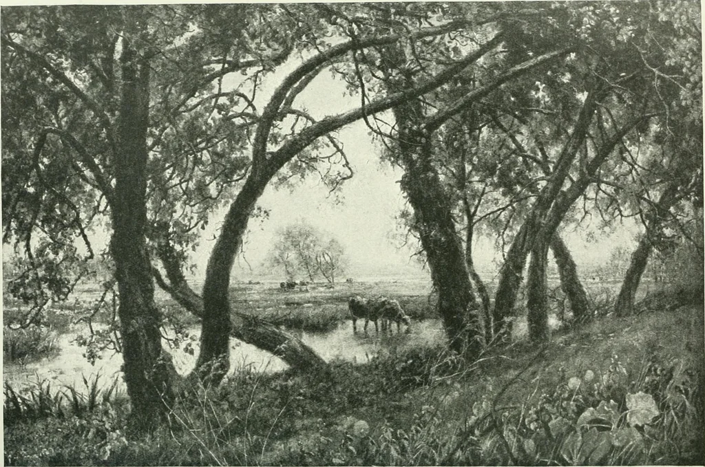 An illustration from Studio international, 1893, leaf 247