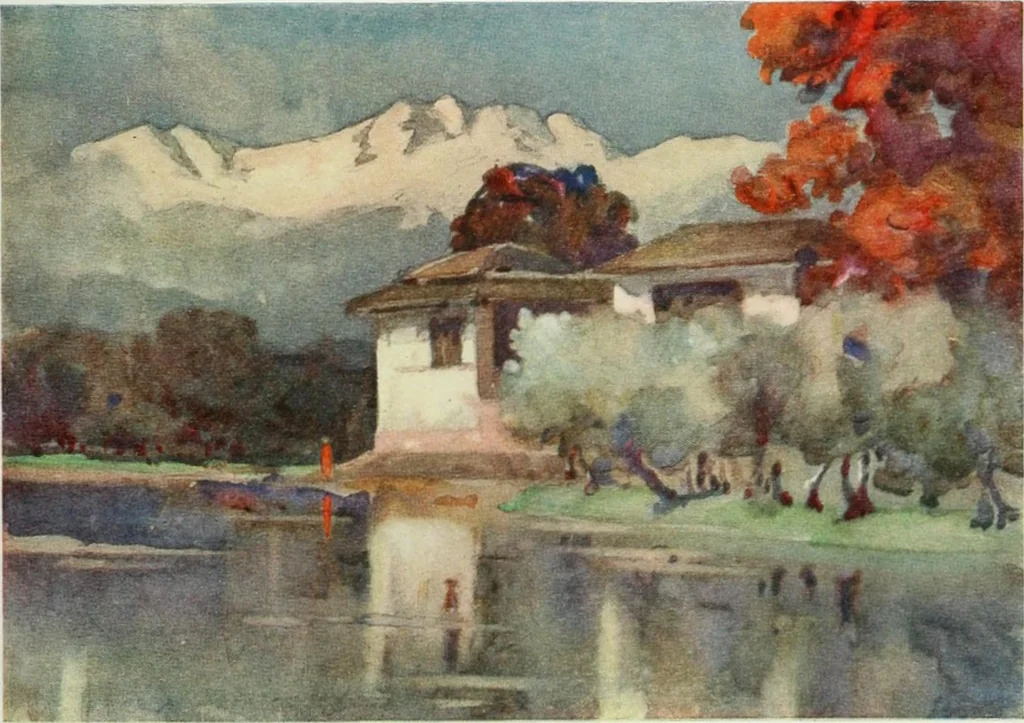 An illustration from Studio international, 1893, leaf 250