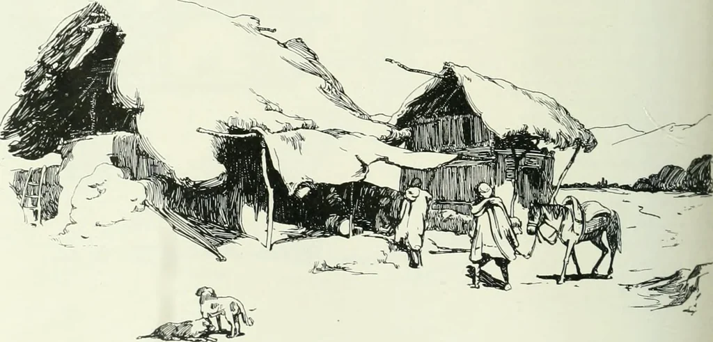 An illustration from Studio international, 1893, leaf 253