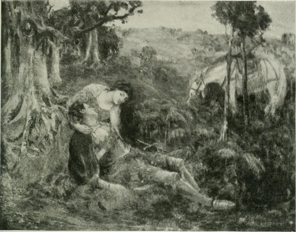An illustration from Studio international, 1893, leaf 258
