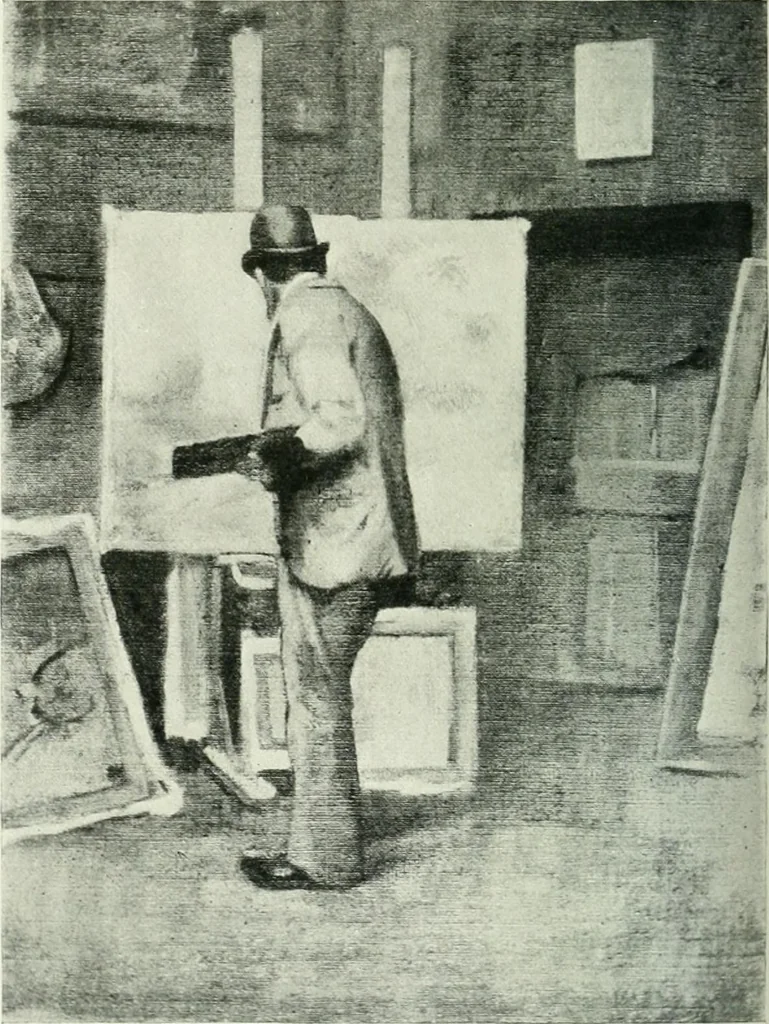 An illustration from Studio international, 1893, leaf 259