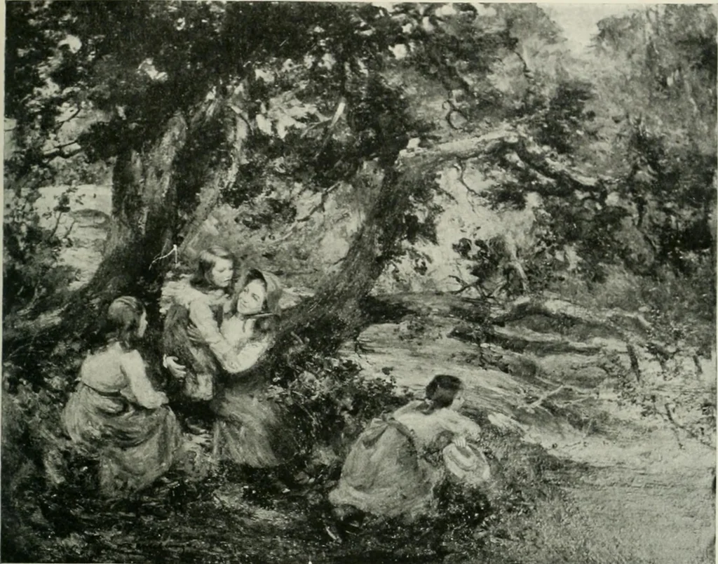 An illustration from Studio international, 1893, leaf 260