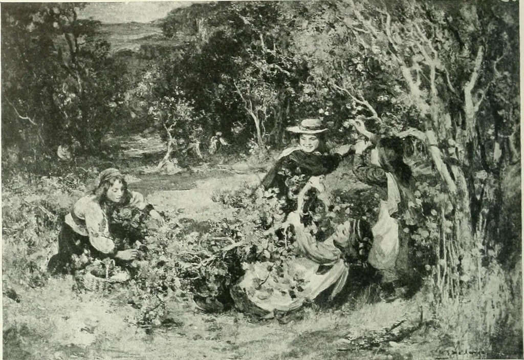 An illustration from Studio international, 1893, leaf 261