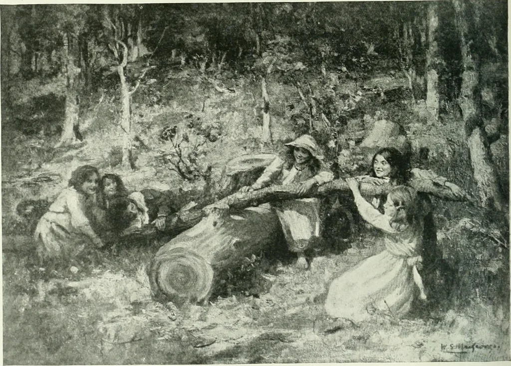 An illustration from Studio international, 1893, leaf 261