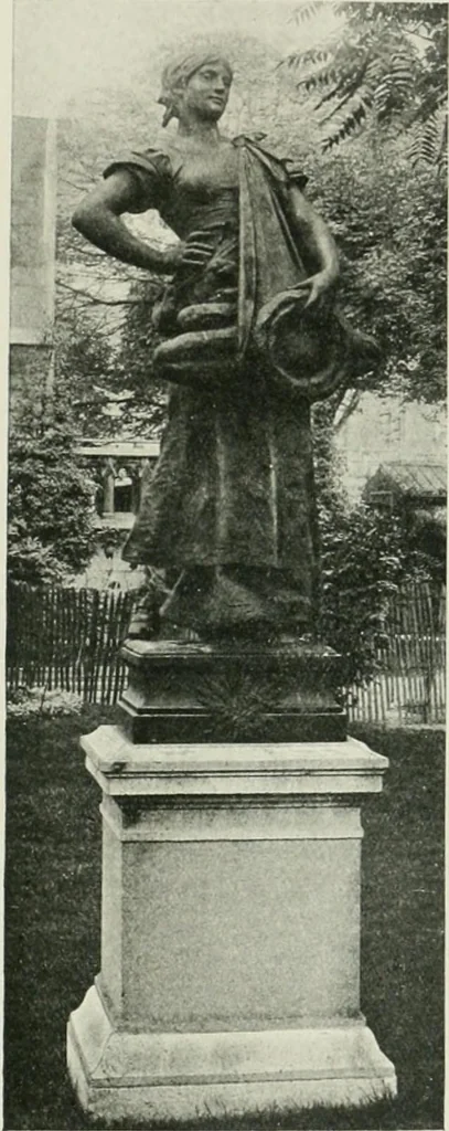 An illustration from Studio international, 1893, leaf 262