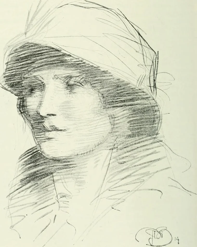 An illustration from Studio international, 1893, leaf 289