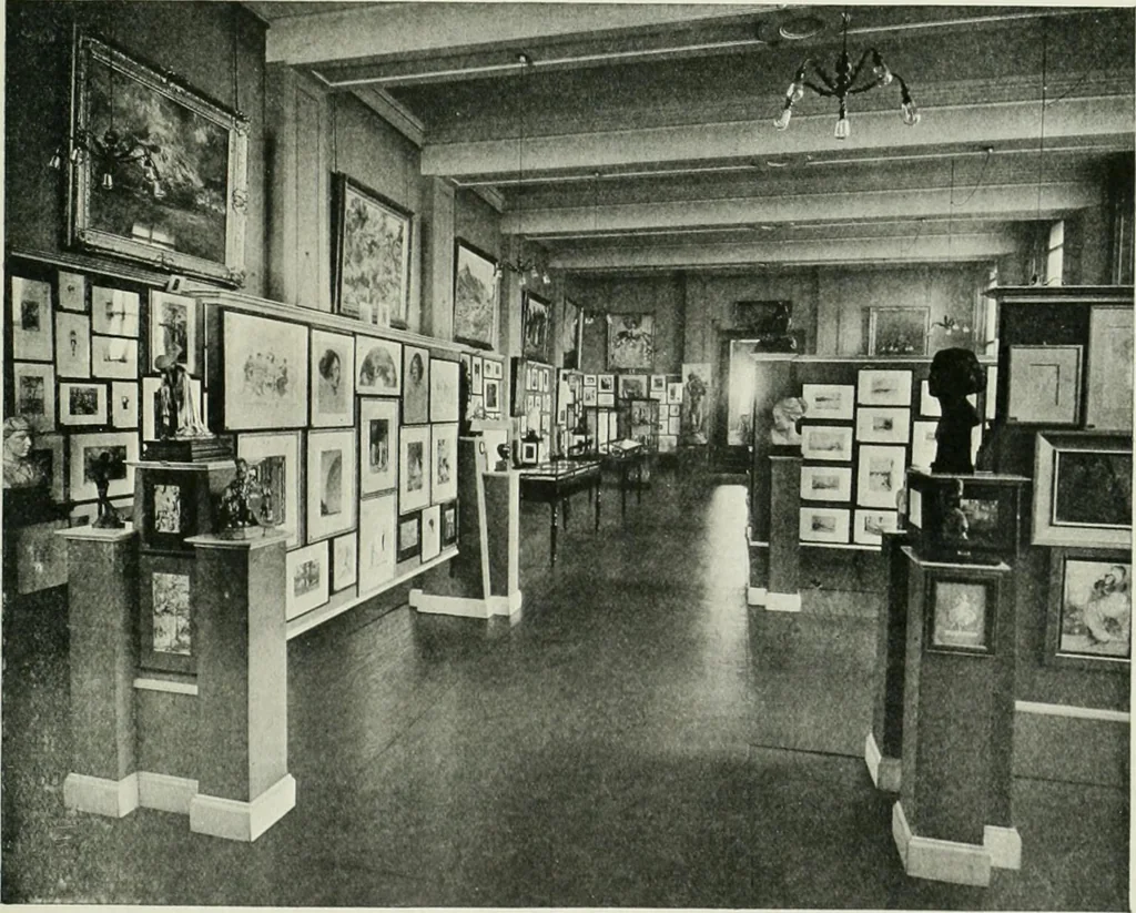 An illustration from Studio international, 1893, leaf 292