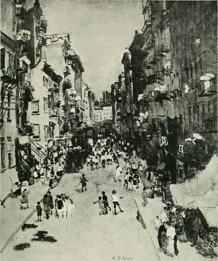 An illustration from Studio international, 1893, leaf 298